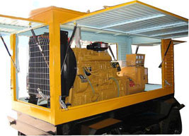 九寨沟移动电站(移动柴油发电机组) 九寨沟移动电站(移动柴油发电机组)